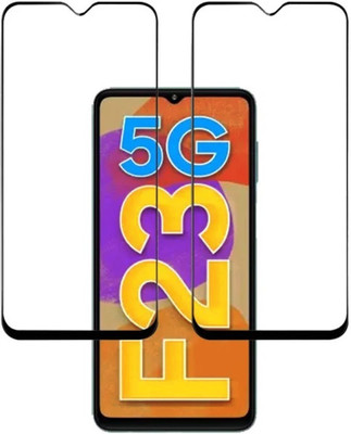 9H Edge To Edge Tempered Glass for Samsung Galaxy M33 / F23 / M23 / A23G -Edge-to-Edge Full Screen Coverage with Easy Installation Kit (Anti-Scratch)-11D(Pack of 2)