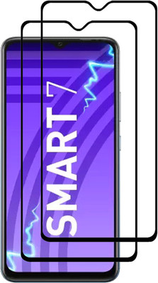HQ Protection Edge To Edge Tempered Glass for Infinix Smart 7(Pack of 1)