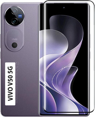 iCopertina Edge To Edge Tempered Glass for VIVO V50 5G(Pack of 1)