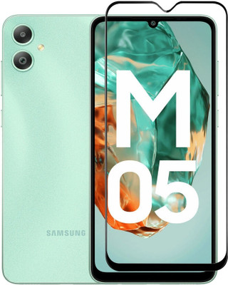 SRT Edge To Edge Tempered Glass for Samsung Galaxy M05(Pack of 1)