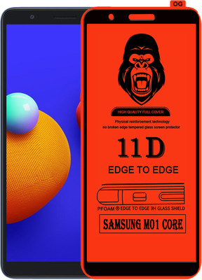 Rofix star Edge To Edge Tempered Glass for SAMSUNG M01 CORE(Pack of 1)