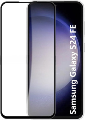 DSCASE Edge To Edge Tempered Glass for Samsung Galaxy S24 FE 5G, Samsung Galaxy S24 FE(Pack of 1)