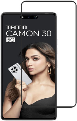NKCASE Edge To Edge Tempered Glass for Tecno Camon 30 5G(Pack of 1)