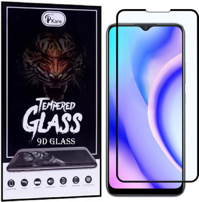 iKare Edge To Edge Tempered Glass for Realme C12(Pack of 1)