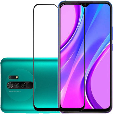 KARTRAY Edge To Edge Tempered Glass for Mi Redmi 9 Prime, Mi Redmi 9, Mi Redmi 9i, Mi Redmi 9a, Poco M2, Poco C3(Pack of 1)