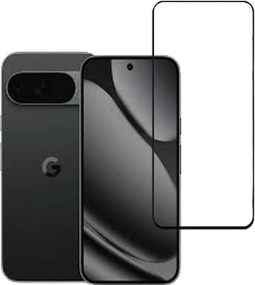 VAYUVAULT Edge To Edge Tempered Glass for Google Pixel 10 Pro XL, Black Glass(Pack of 1)