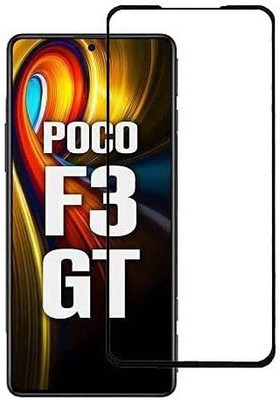 O2MG Edge To Edge Tempered Glass for POCO F3 GT 5G(Pack of 1)