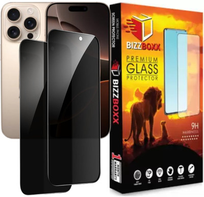BizzBoxx Edge To Edge Tempered Glass for Apple iPhone 16 Pro, iPhone 16 Pro, iPhone 16pro, 16 pro, Precise Curved Edges, Scratch Guard, Privacy temper glass guard, screen guard, temper glass, Privacy(Pack of 2) BizzBoxx Edge To Edge Tempered Glass for Apple iPhone 16 Pro, iPhone 16 Pro, iPhone 16pro, 16 pro, Precise Curved Edges, Scratch Guard, Privacy temper glass guard, screen guard, temper glass, Privacy(Pack of 2)
