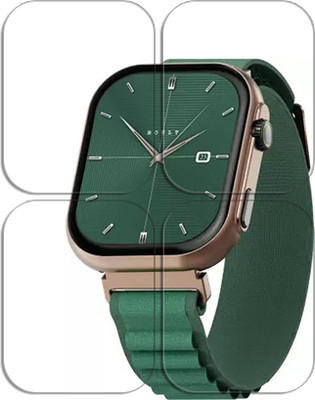 ARBAN Edge To Edge Tempered Glass for Boult CrownX 2.0 inch SMARTWATCH SCREEN GUARD(Pack of 4)