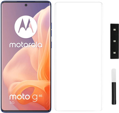 SRT Edge To Edge Tempered Glass for Motorola G85 5G(Pack of 1)