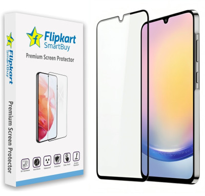 Flipkart SmartBuy Edge To Edge Tempered Glass for SAMSUNG Galaxy F06 5G, Samsung Galaxy M06 5G, Samsung Galaxy A06 5G, Premium Gorilla Screen Guard, with Easy Installation Kit(Pack of 1)