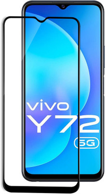 SRT Edge To Edge Tempered Glass for Vivo Y75 5G(Pack of 1)