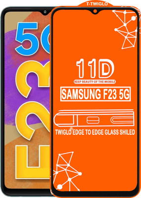 TWIGLO Edge To Edge Tempered Glass for SAMSUNG F23 5G(Pack of 1)