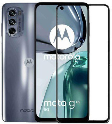 ROYALBASE Edge To Edge Tempered Glass for MOTOROLA G62 5G,MOTO G62 5G ,MOTOROLA MOTO G62 5G(Pack of 1)