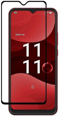 FwellT Edge To Edge Tempered Glass for Lava Yuva 2/Lava Yuava /Lava Yuva 2 Pro/Lava Blaze 5G(Pack of 1)