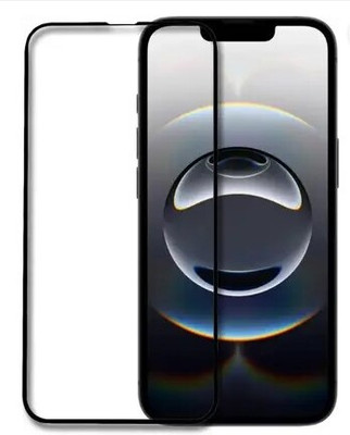 MobiWay Edge To Edge Tempered Glass for iPhone 16e(Pack of 1)