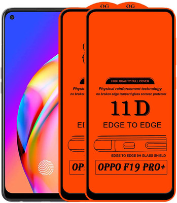 Ansh Traders Edge To Edge Tempered Glass for Oppo F19 Pro+ 5G(Pack of 1)
