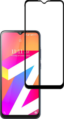 HUPSHY Edge To Edge Tempered Glass for LAVA Z3(Pack of 1)