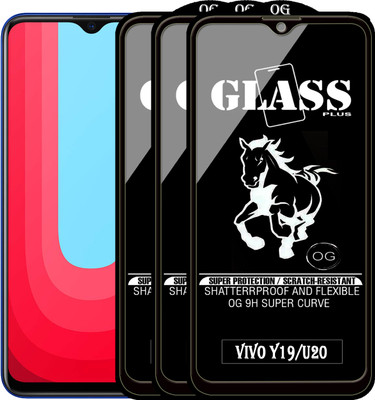 PFOAM Edge To Edge Tempered Glass for VIVO U20(Pack of 3)
