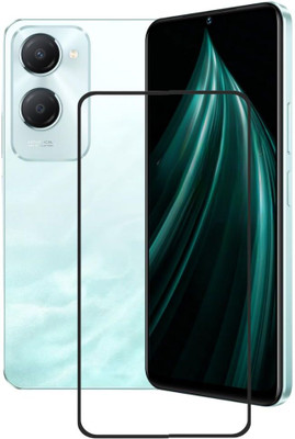 ISAAK Edge To Edge Tempered Glass for iQOO Z9 Lite 5G, Edge to Edge, Full Glue Tempered Glass(Pack of 1)