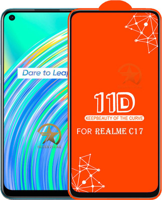 HQ Protection Edge To Edge Tempered Glass for REALME C17(Pack of 1)