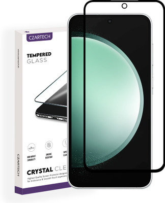 CZARTECH Edge To Edge Tempered Glass for SAMSUNG Galaxy S23 FE 5G(Pack of 1)