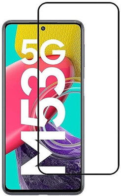 royal eshop 15 Edge To Edge Tempered Glass for Samsung Galaxy M53 5G(Pack of 1)