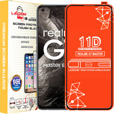 Laxdom Edge To Edge Tempered Glass for REALME GT MASTER(Pack of 1)