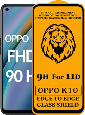 Dream Edge To Edge Tempered Glass for OPPO K10 [ NOT FOR OPPO K10-5G](Pack of 1)