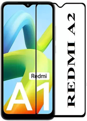 GadgetM Edge To Edge Tempered Glass for Mi A2, Mi A2, MI A2 2023(Pack of 1)