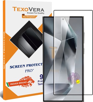 TEXOVERA Edge To Edge Tempered Glass for Samsung Galaxy S24 Ultra, Samsung Galaxy S24 Ultra 5G, Samsung S24 Ultra, Tempered Glass(Pack of 1)