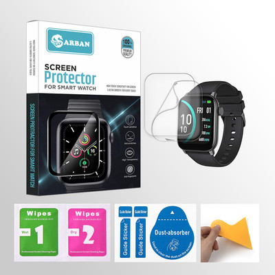 20SKY Impossible Screen Guard for gionee GSW5 Pro 1.69 inch Smartwatch(Pack of 2)