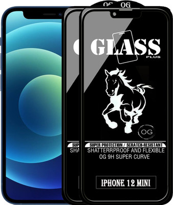 Rofix star Edge To Edge Tempered Glass for APPLE IPHONE 12 MINI(Pack of 2)