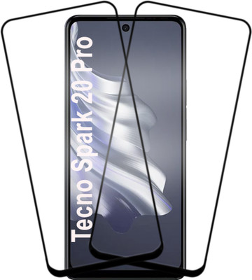 Flipkart SmartBuy Edge To Edge Tempered Glass for Tecno Spark 20 Pro 5G(Pack of 2)