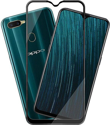 royal eshop 15 Edge To Edge Tempered Glass for OPPO A5s(Pack of 1)