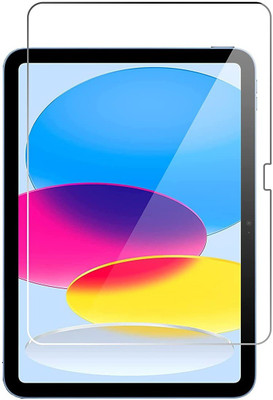 S-Softline Edge To Edge Tempered Glass for Apple iPad 10th Gen 10.9inch (2022), Edge To Edge fully cover the screen(Pack of 1)
