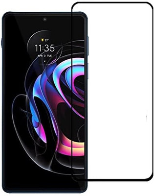 RUNICHA Edge To Edge Tempered Glass for Motorola Moto Edge 20Pro(Pack of 1)