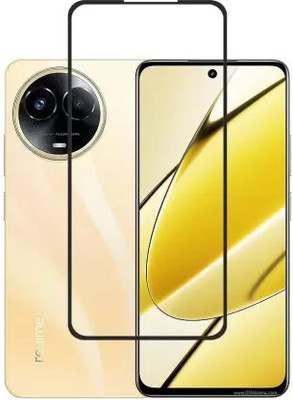 VISHZONE Edge To Edge Tempered Glass for Realme 11x 5G, Realme 11 5G(Pack of 1)