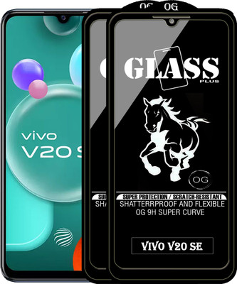 PFOAM Edge To Edge Tempered Glass for VIVO V20 SE(Pack of 2)