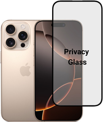 GLOBAL NOMAD Edge To Edge Tempered Glass for Apple iPhone 16 Pro Max(Pack of 1)
