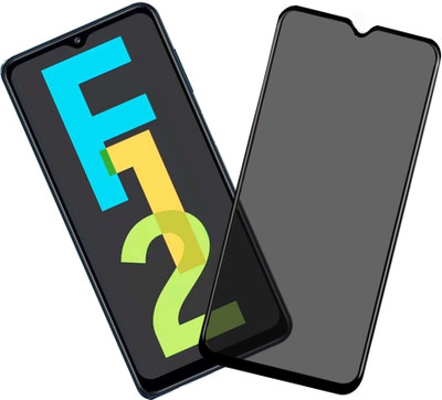 HUPSHY Edge To Edge Tempered Glass for SAMSUNG Galaxy F12(Pack of 1)