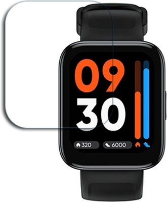 SOMTONE Edge To Edge Tempered Glass for realme Watch 3 1.8 inch SMARTWATCH SCREEN GUARD(Pack of 1)
