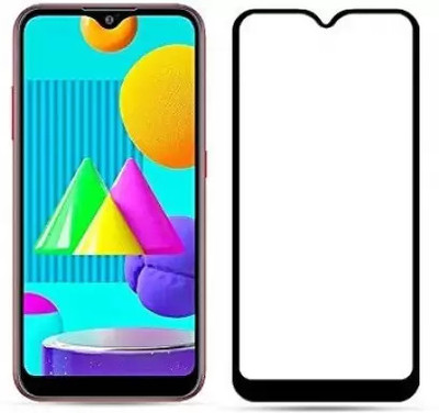VISHZONE Edge To Edge Tempered Glass for SAMSUNG Galaxy M01(Pack of 1)
