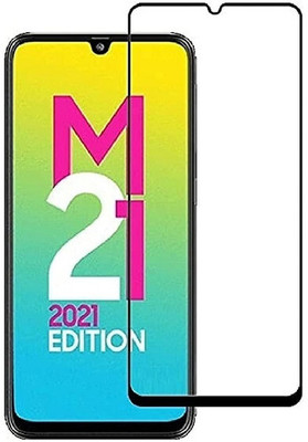 CaseTrendz Tempered Glass Guard for Samsung Galaxy M21 2021 Edition Full Screen Protection(Pack of 1)