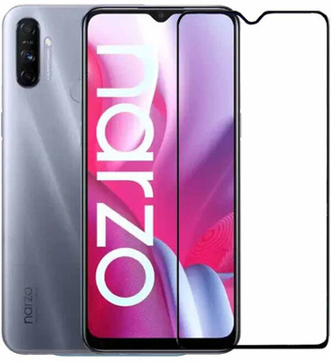 Expromium Edge To Edge Tempered Glass for Realme Narzo 20A(Pack of 1)