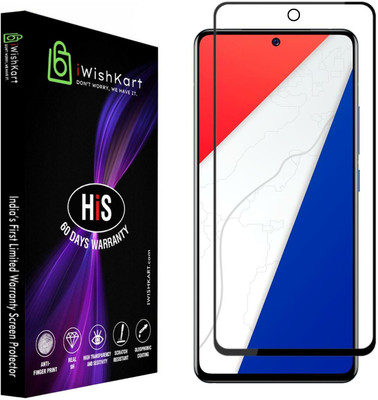 iWishKart Edge To Edge Tempered Glass for Mi K40s, Mi K40s 5G, Mi Redmi K40s, Mi Redmi K40s5G(Pack of 1)