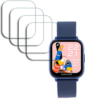 ARBAN Edge To Edge Tempered Glass for Fastrack Reflex Vybe Smartwatch Bright HD Display 1.5 inch SMARTWATCH SCREEN GUARD(Pack of 4)