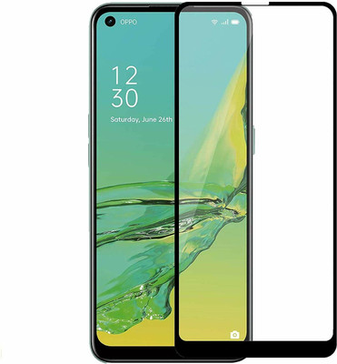 EITANSHA CREATION Edge To Edge Tempered Glass for OPPO A32, OPPO A33, OPPO A36, OPPO A76(Pack of 1)