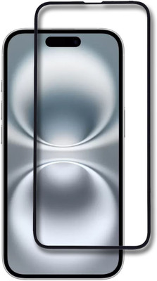 NKCASE Edge To Edge Tempered Glass for Apple iPhone 16 Plus(Pack of 1)