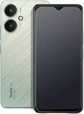 ALFA URBAN Edge To Edge Tempered Glass for Redmi 13C / Redmi 13C 5G / Poco C65 Gaming Matte Tempered Glass / Anti Fingerprint [Bubble-Free] Glass(Pack of 1)